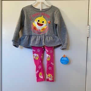 Baby Shark 2 Piece Oufit